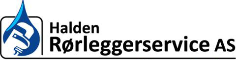 Halden Rørleggerservice logo.