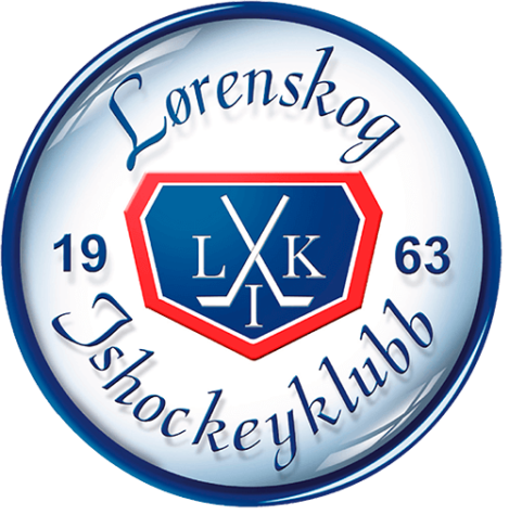 Lørenskog Ishockeyklubb logo.