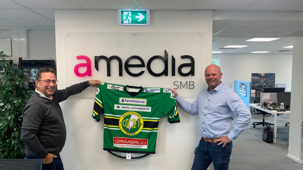 Amedia SMB er ny Bronsesponsor for sesongen!
